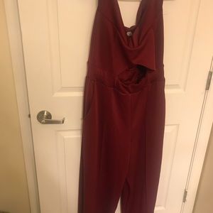 Ruby Red Jumpsuit